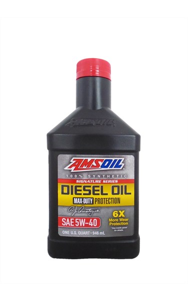 Signature Series Max-Duty Synthetic Diesel Oil 5W-40