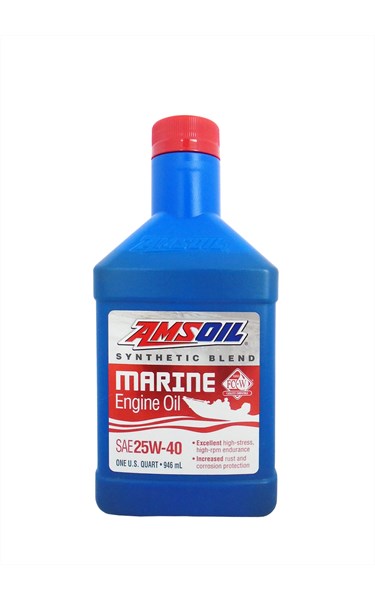 25W-40 Synthetic Blend Marine Engine Oil