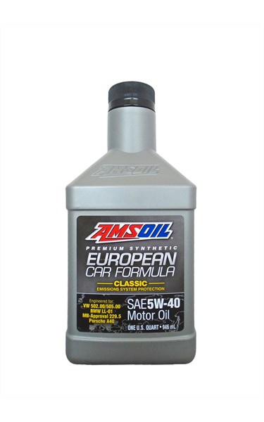 European Car Formula 5W-40 Classic ESP Synthetic Motor Oil